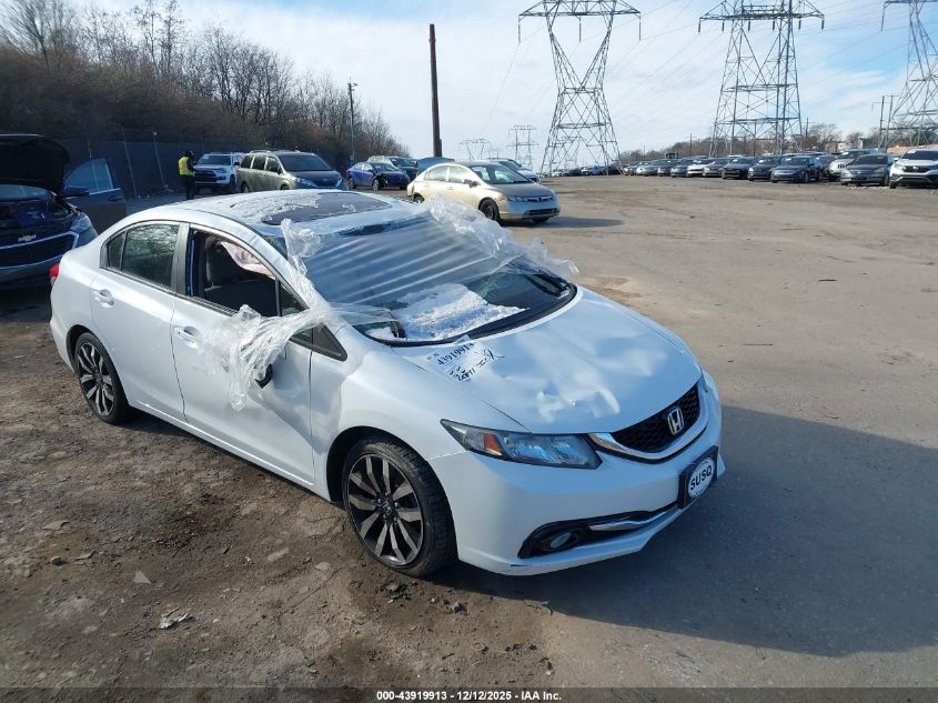 2014 Honda Civic Ex-L VIN: 19XFB2F90EE242534 Lot: 43919913