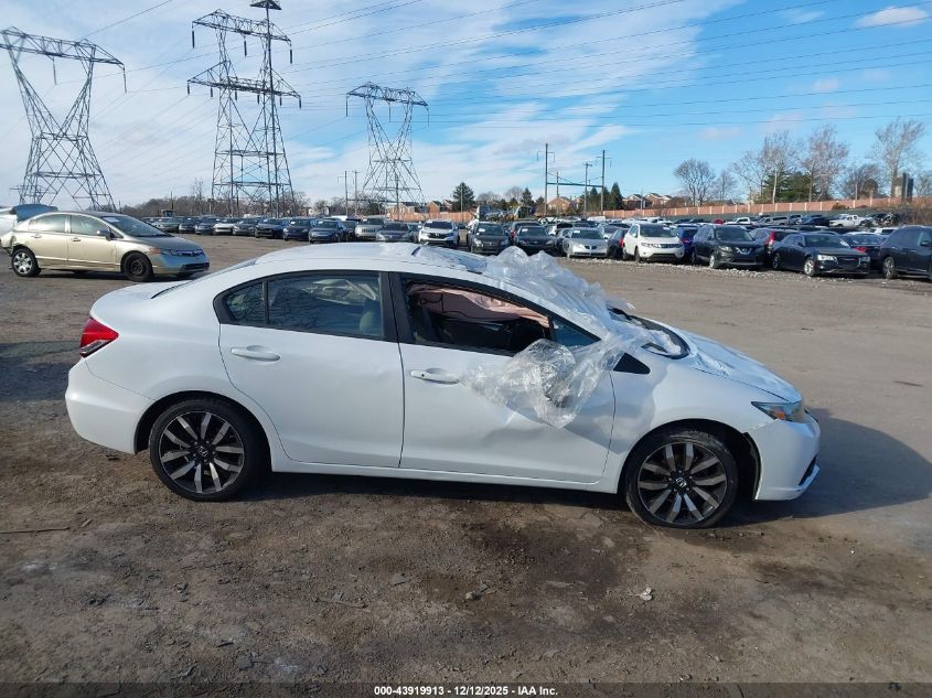 2014 Honda Civic Ex-L VIN: 19XFB2F90EE242534 Lot: 43919913