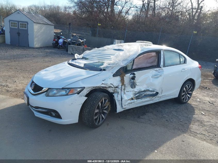 2014 Honda Civic Ex-L VIN: 19XFB2F90EE242534 Lot: 43919913