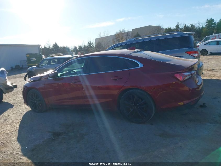 2021 Chevrolet Malibu Fwd Lt VIN: 1G1ZD5ST4MF045504 Lot: 43919924