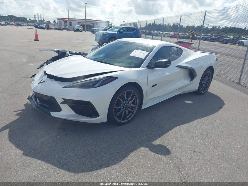 Vin: 1g1yc2d47p5504439, lot: 44415549, chevrolet corvette stingray rwd  3lt 20232