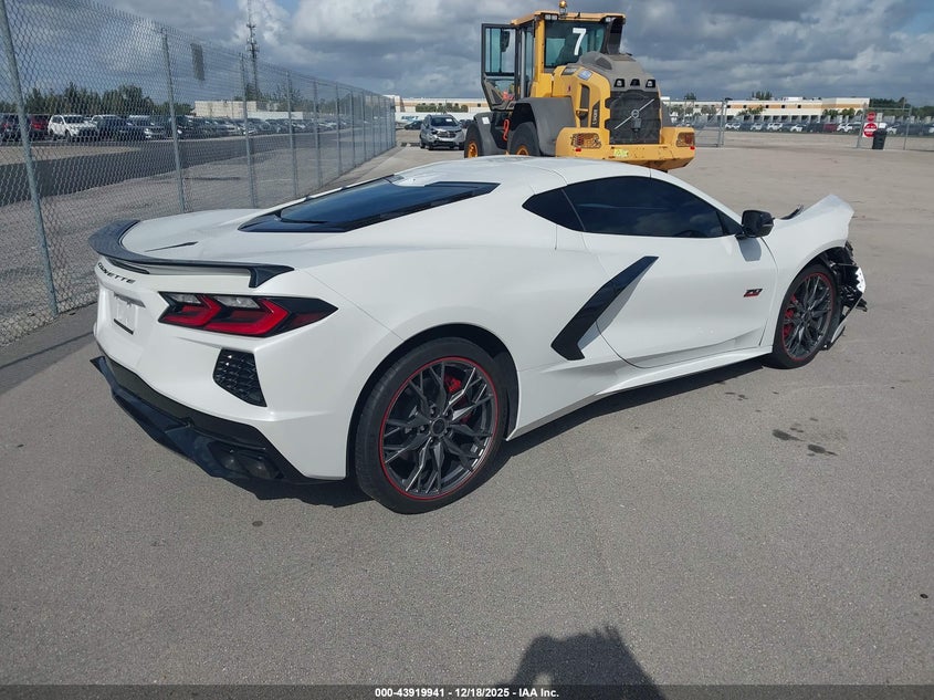 Vin: 1g1yc2d47p5504439, lot: 44415549, chevrolet corvette stingray rwd  3lt 20234