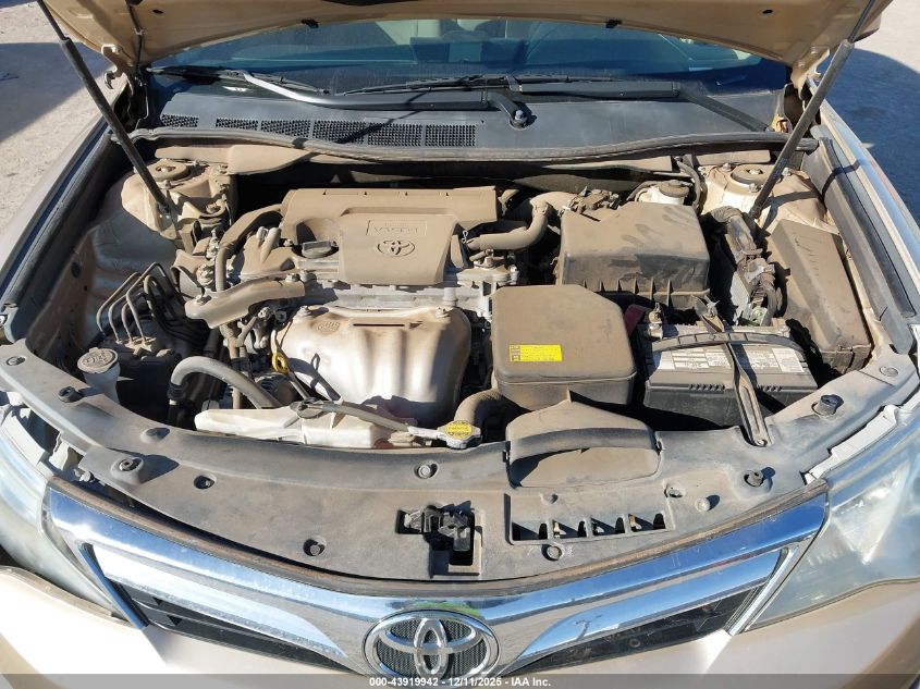 2012 Toyota Camry Xle VIN: 4T4BF1FK9CR205756 Lot: 43919942