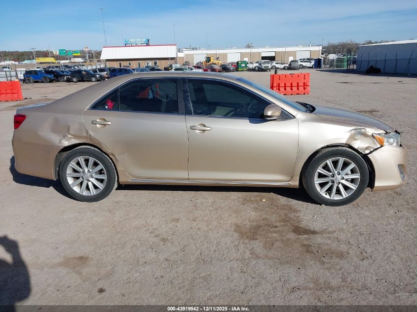 2012 Toyota Camry Xle VIN: 4T4BF1FK9CR205756 Lot: 43919942