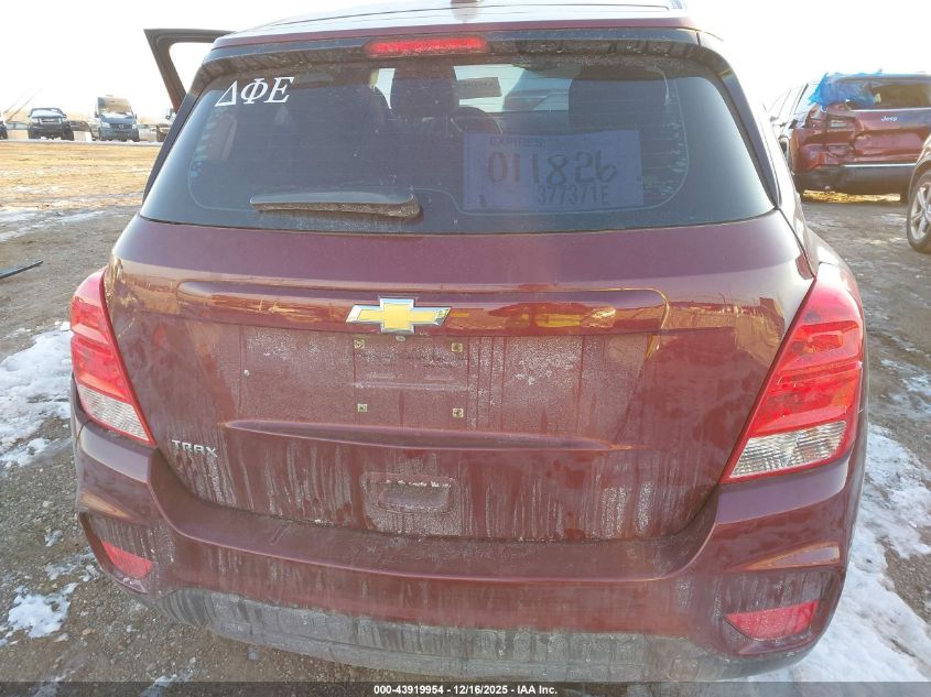 2017 Chevrolet Trax Ls VIN: 3GNCJKSBXHL275966 Lot: 43919954