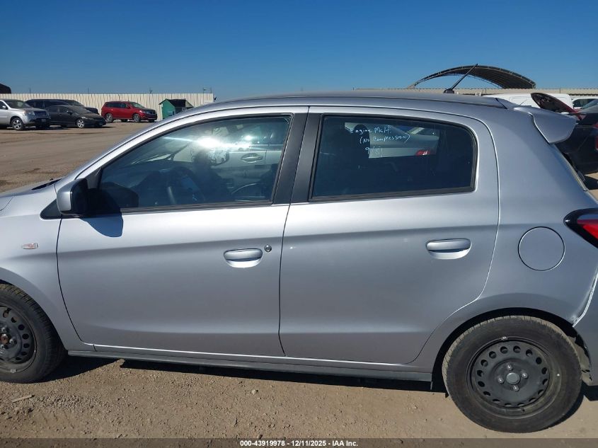 2024 Mitsubishi Mirage Es/Le VIN: ML32AUHJ2RH030659 Lot: 43919978