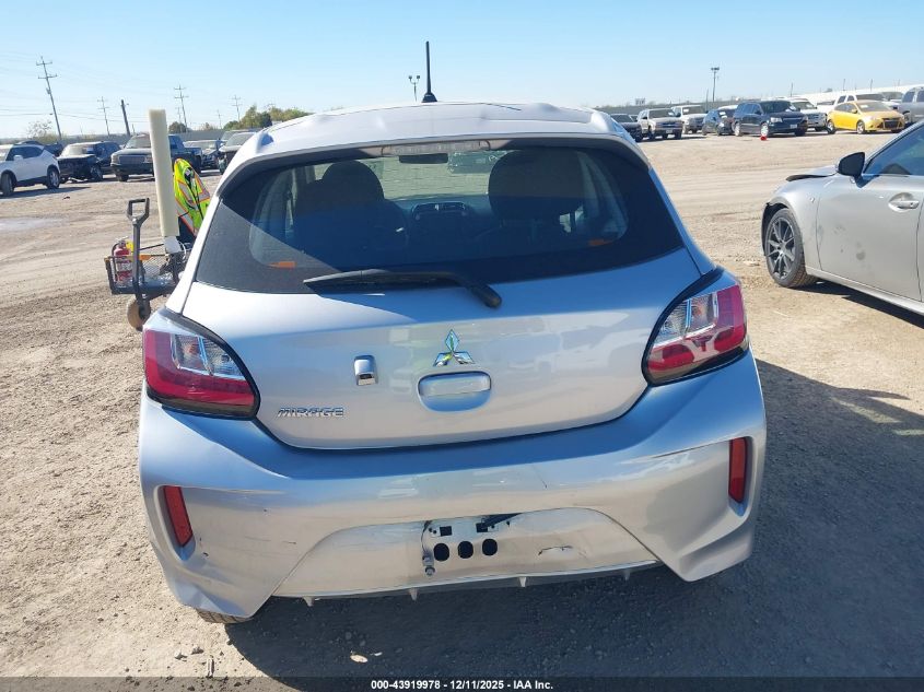 2024 Mitsubishi Mirage Es/Le VIN: ML32AUHJ2RH030659 Lot: 43919978