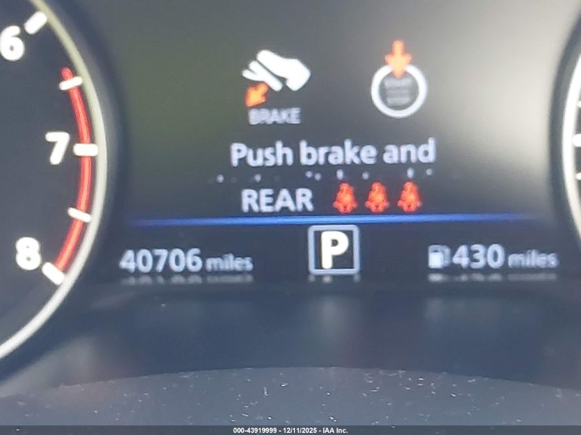 2024 Nissan Altima Sv Fwd VIN: 1N4BL4DV0RN350831 Lot: 43919999