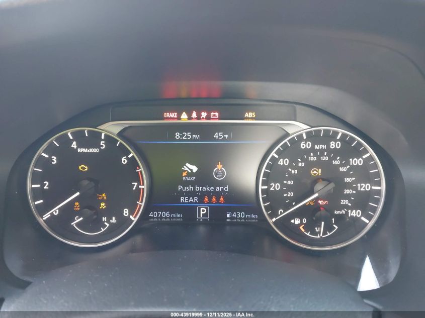 2024 Nissan Altima Sv Fwd VIN: 1N4BL4DV0RN350831 Lot: 43919999