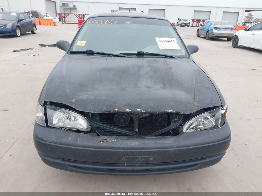 1998 Toyota Corolla Le VIN: 1NXBR18E6WZ008315 Lot: 43920013