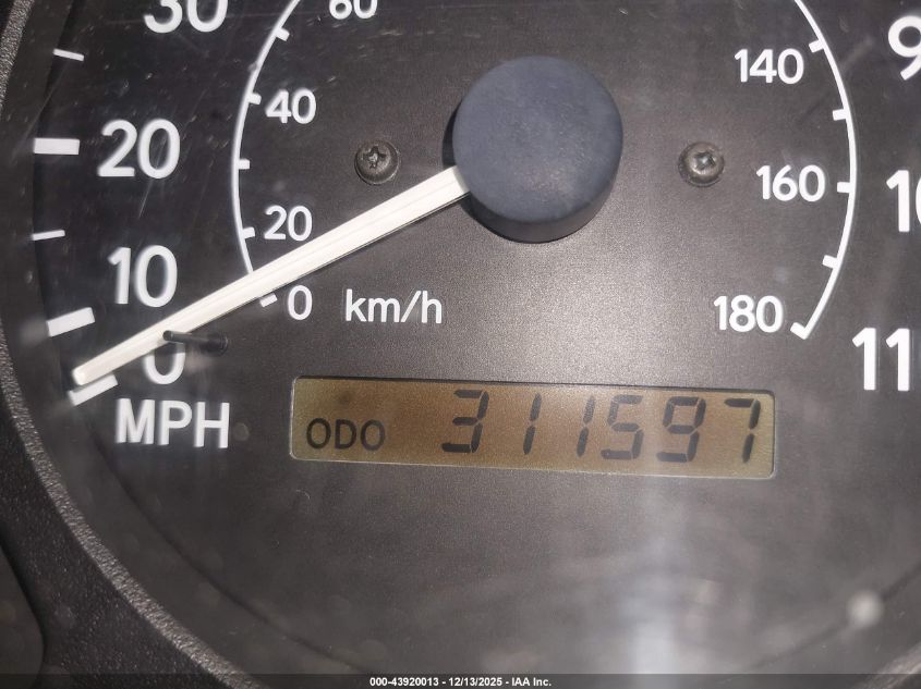 1998 Toyota Corolla Le VIN: 1NXBR18E6WZ008315 Lot: 43920013