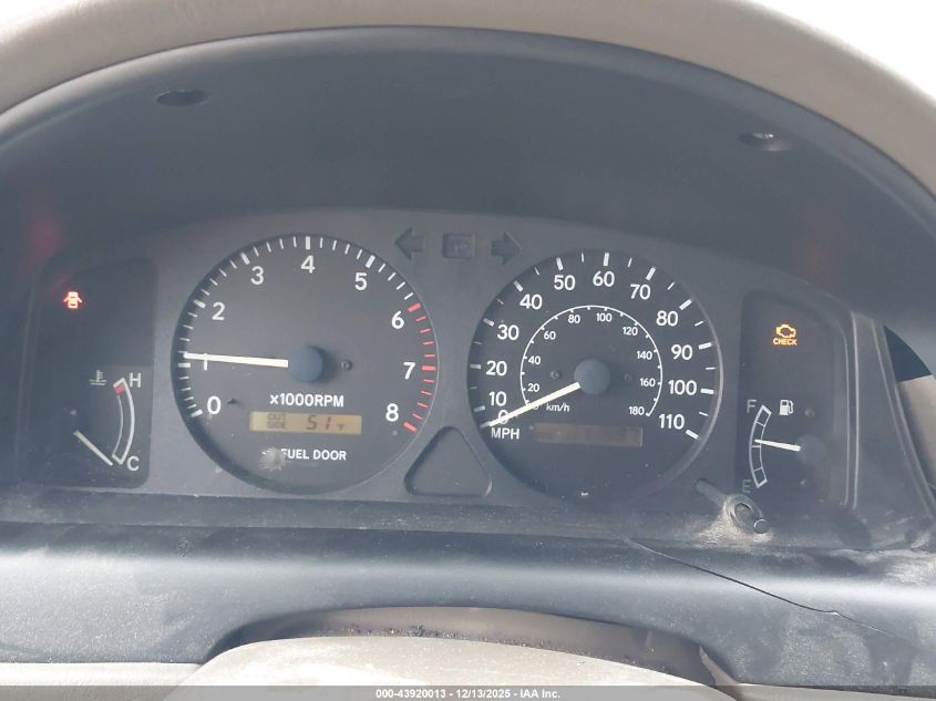 1998 Toyota Corolla Le VIN: 1NXBR18E6WZ008315 Lot: 43920013