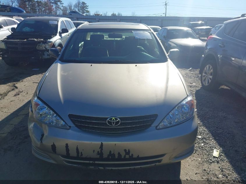 2003 Toyota Camry Le VIN: 4T1BE32K53U689388 Lot: 43920015