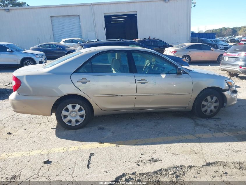 2003 Toyota Camry Le VIN: 4T1BE32K53U689388 Lot: 43920015