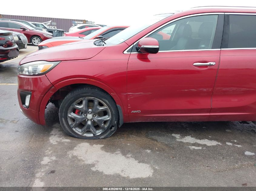 2016 Kia Sorento 3.3L Sx VIN: 5XYPKDA56GG121324 Lot: 43920018