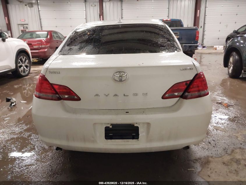 2008 Toyota Avalon Limited VIN: 4T1BK36B18U309733 Lot: 43920020