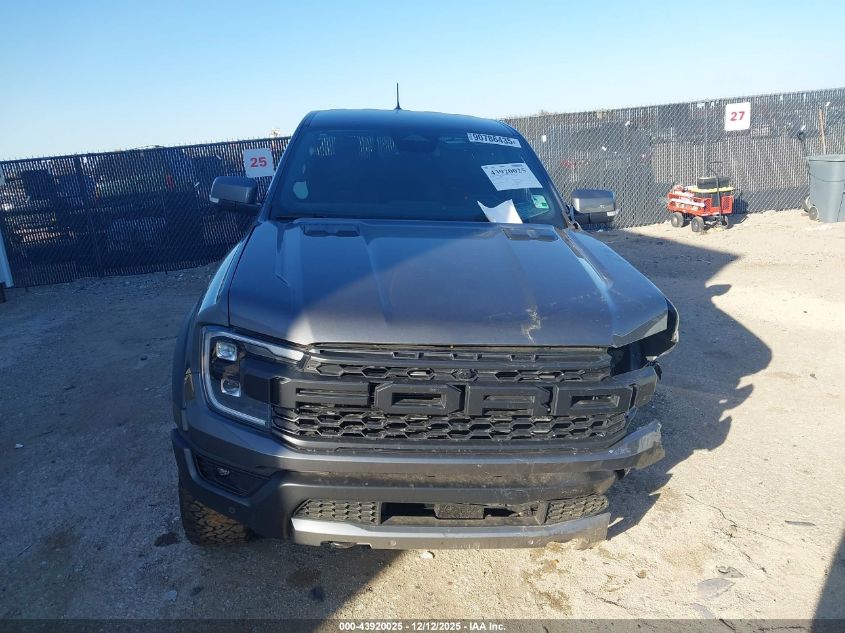 2025 Ford Ranger Raptor VIN: 1FTER4LR6SLE28752 Lot: 43920025