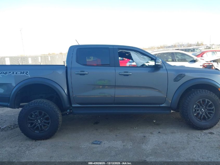2025 Ford Ranger Raptor VIN: 1FTER4LR6SLE28752 Lot: 43920025