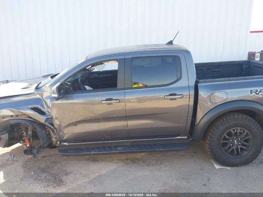 2025 Ford Ranger Raptor VIN: 1FTER4LR6SLE28752 Lot: 43920025