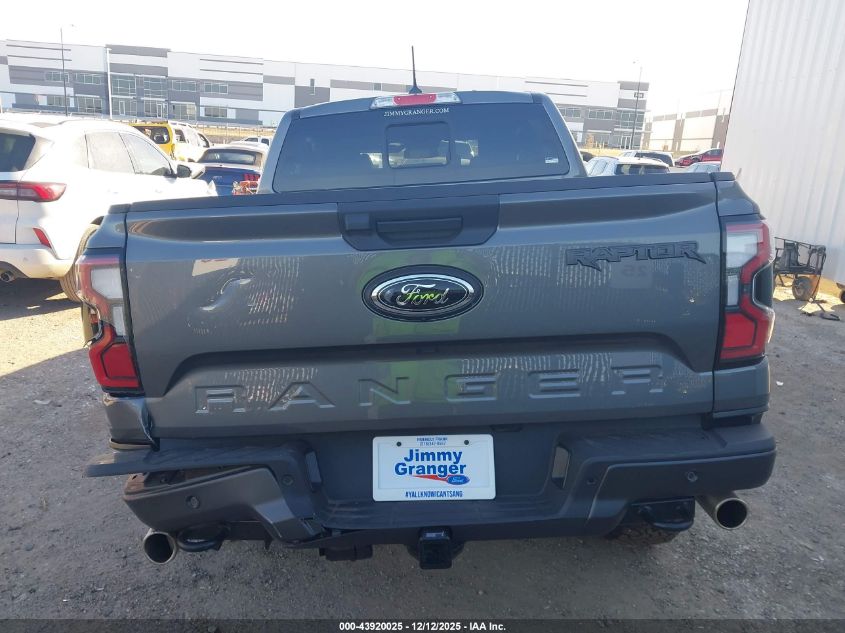 2025 Ford Ranger Raptor VIN: 1FTER4LR6SLE28752 Lot: 43920025