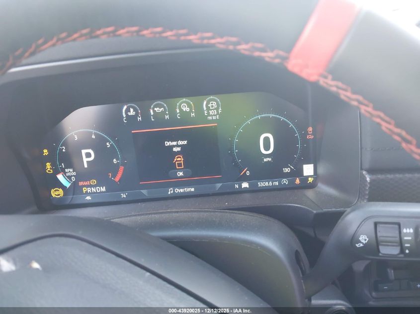 2025 Ford Ranger Raptor VIN: 1FTER4LR6SLE28752 Lot: 43920025