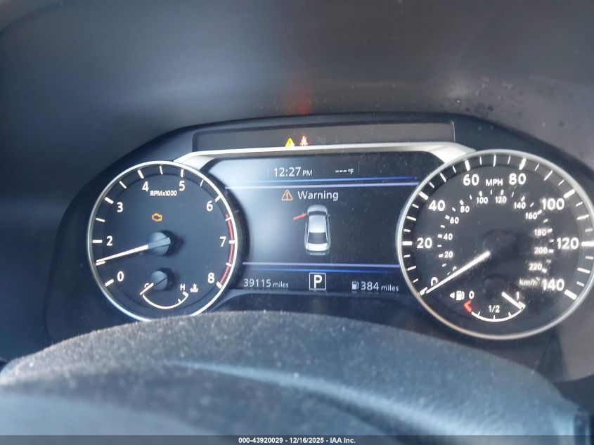 2019 Nissan Altima 2.5 Sr VIN: 1N4BL4CV2KC134921 Lot: 43920029