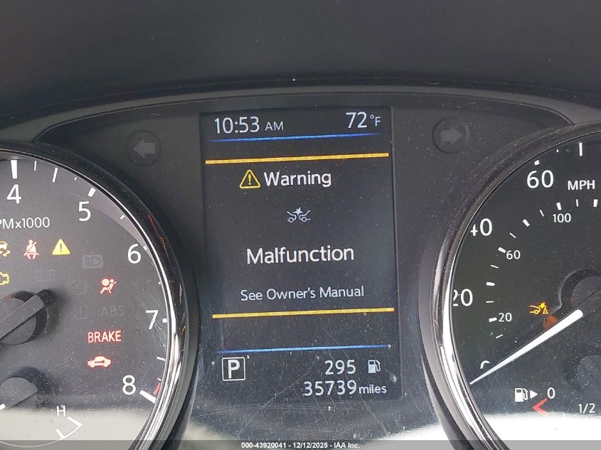 2021 Nissan Rogue Sport S Fwd Xtronic Cvt VIN: JN1BJ1AV2MW316673 Lot: 43920041