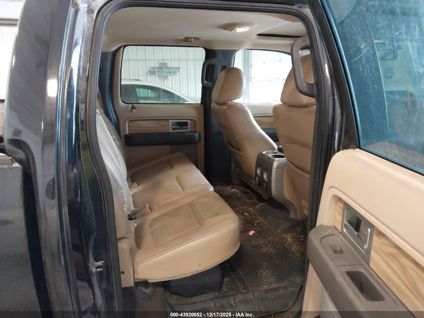 2011 Ford F-150 Lariat VIN: 1FTFW1EF4BFA42943 Lot: 43920052