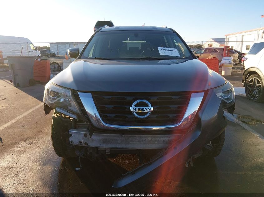 2017 Nissan Pathfinder Sv VIN: 5N1DR2MN0HC652583 Lot: 43920060