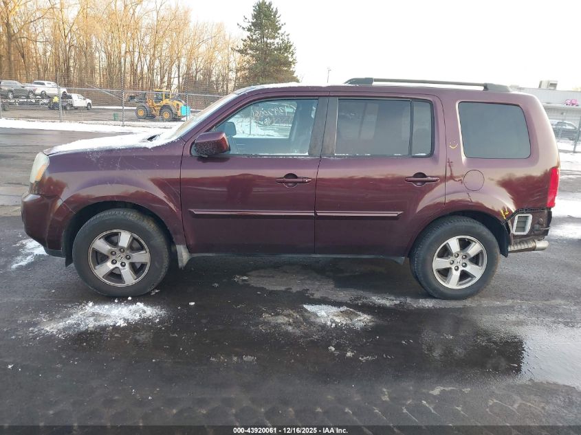 2010 Honda Pilot Ex VIN: 5FNYF4H48AB011783 Lot: 43920061
