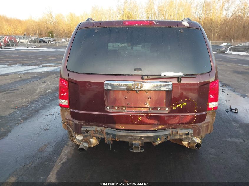 2010 Honda Pilot Ex VIN: 5FNYF4H48AB011783 Lot: 43920061