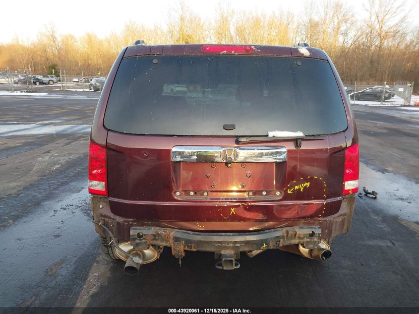 2010 Honda Pilot Ex VIN: 5FNYF4H48AB011783 Lot: 43920061