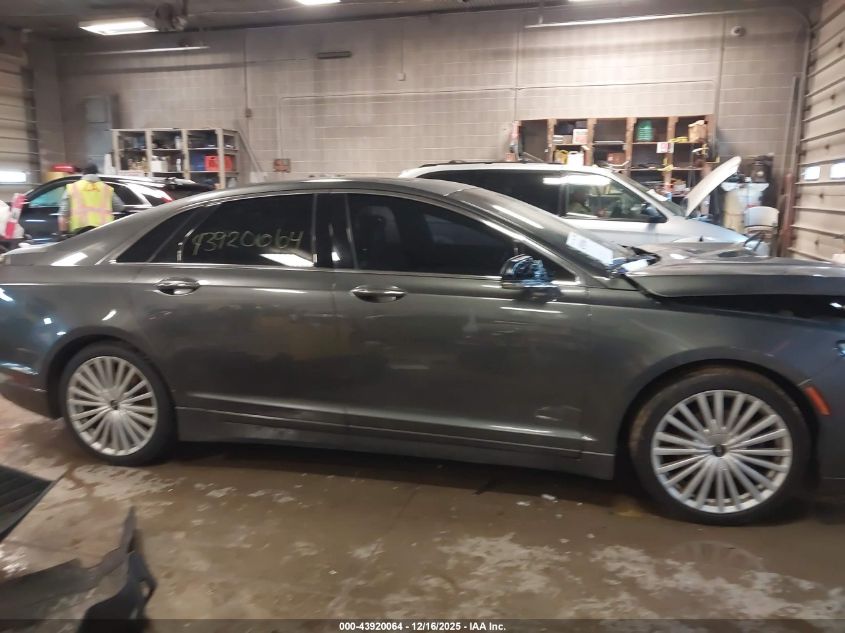 2017 Lincoln Mkz Hybrid Reserve VIN: 3LN6L5MU2HR626653 Lot: 43920064