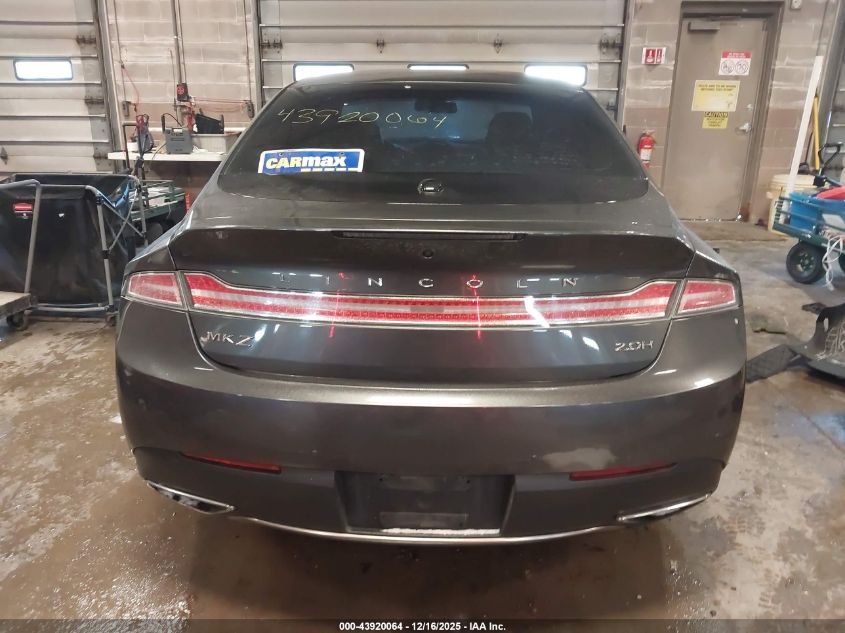 2017 Lincoln Mkz Hybrid Reserve VIN: 3LN6L5MU2HR626653 Lot: 43920064
