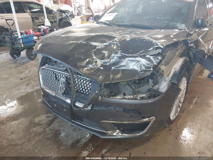 2017 Lincoln Mkz Hybrid Reserve VIN: 3LN6L5MU2HR626653 Lot: 43920064