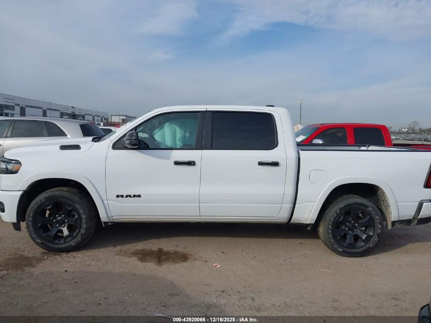 2025 Ram 1500 Lone Star 4X4 5'7 Box VIN: 1C6SRFFP7SN605930 Lot: 43920066