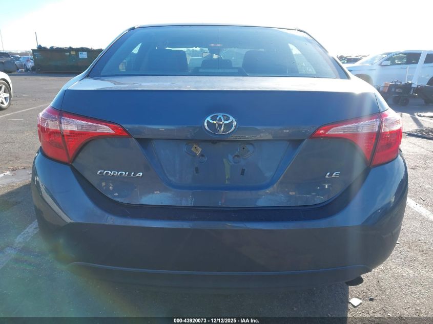 2018 Toyota Corolla Le VIN: 2T1BURHE4JC005291 Lot: 43920073