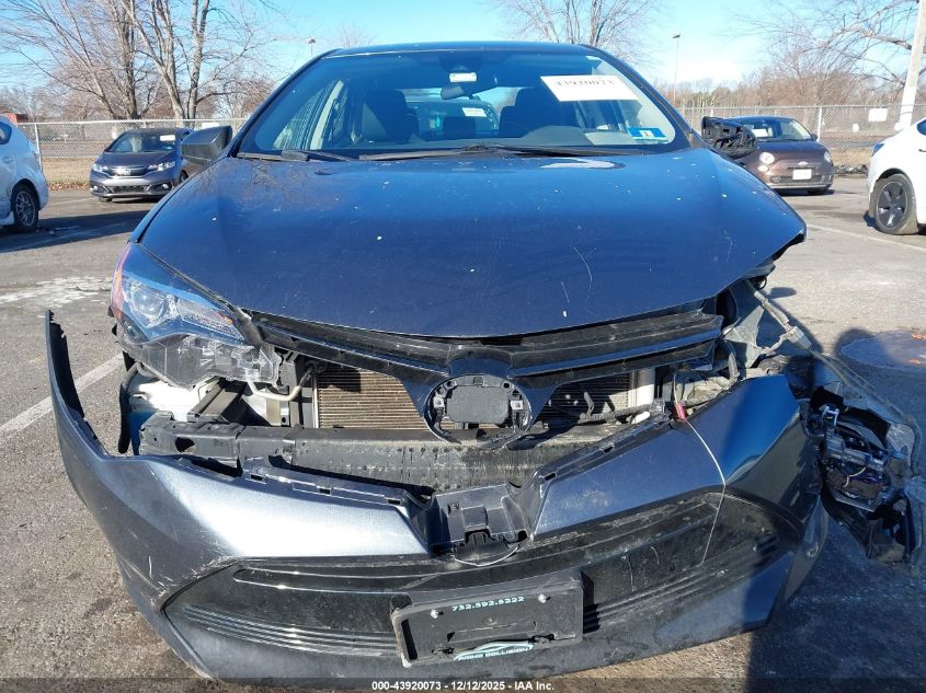 2018 Toyota Corolla Le VIN: 2T1BURHE4JC005291 Lot: 43920073
