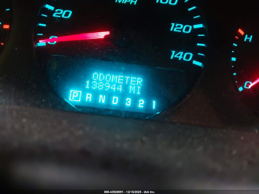 2011 Chevrolet Impala Ls VIN: 2G1WF5EK8B1260548 Lot: 43920091