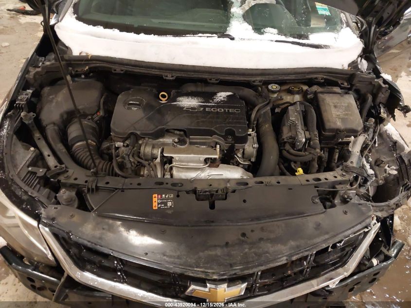 2018 Chevrolet Cruze Lt Manual VIN: 3G1BD6SM0JS592535 Lot: 43920094