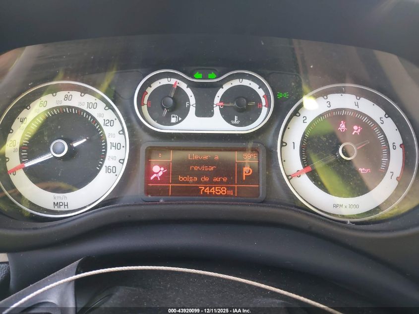 2014 Fiat 500L Easy VIN: ZFBCFABH5EZ026913 Lot: 43920099