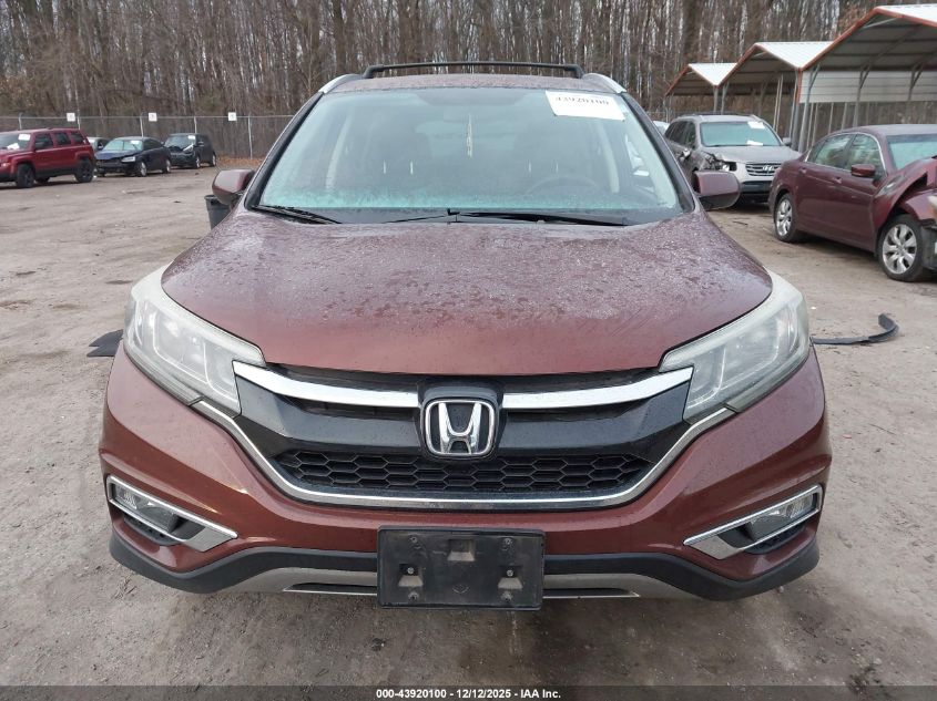 2015 Honda Cr-V Ex VIN: 5J6RM4H58FL007086 Lot: 43920100