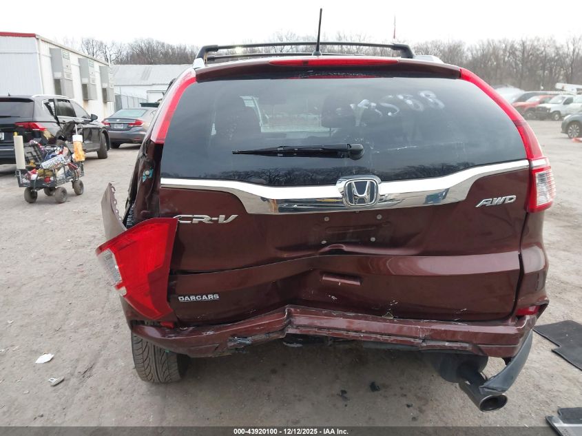 2015 Honda Cr-V Ex VIN: 5J6RM4H58FL007086 Lot: 43920100