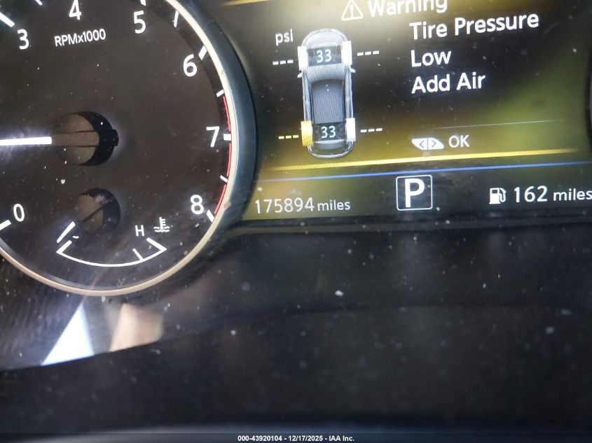 2020 Nissan Murano S Intelligent Awd VIN: 5N1AZ2AS9LN172861 Lot: 43920104