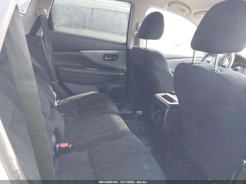 2020 Nissan Murano S Intelligent Awd VIN: 5N1AZ2AS9LN172861 Lot: 43920104