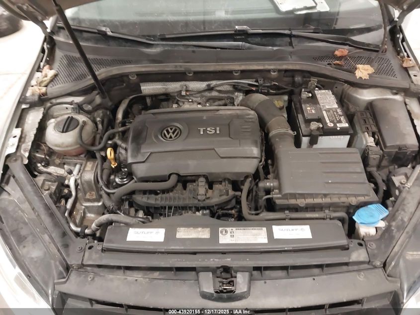 2015 Volkswagen Golf Tsi S 2-Door VIN: 3VW817AU8FM068902 Lot: 43920155