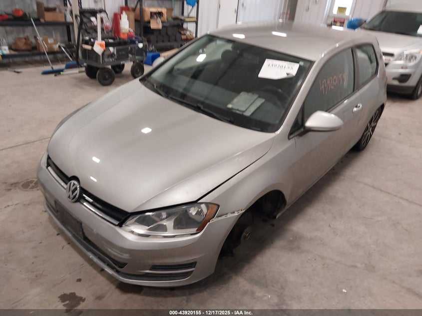 3VW817AU8FM068902 2015 VOLKSWAGEN GOLF photo no. 2