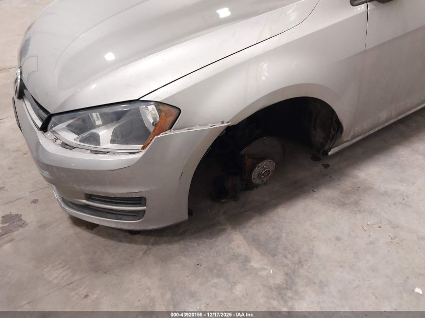 2015 Volkswagen Golf Tsi S 2-Door VIN: 3VW817AU8FM068902 Lot: 43920155