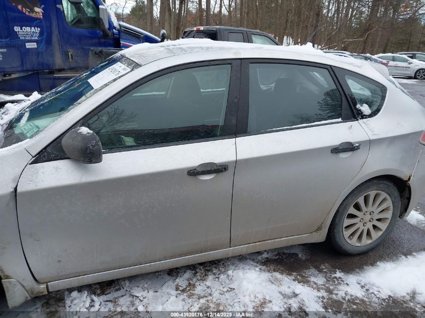 2008 Subaru Impreza 2.5I VIN: JF1GH61618H808275 Lot: 43920176