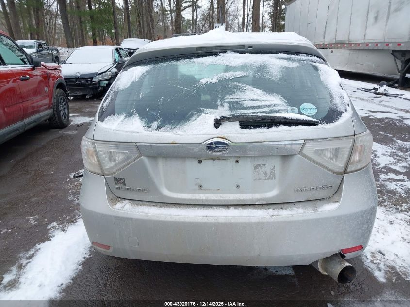 2008 Subaru Impreza 2.5I VIN: JF1GH61618H808275 Lot: 43920176